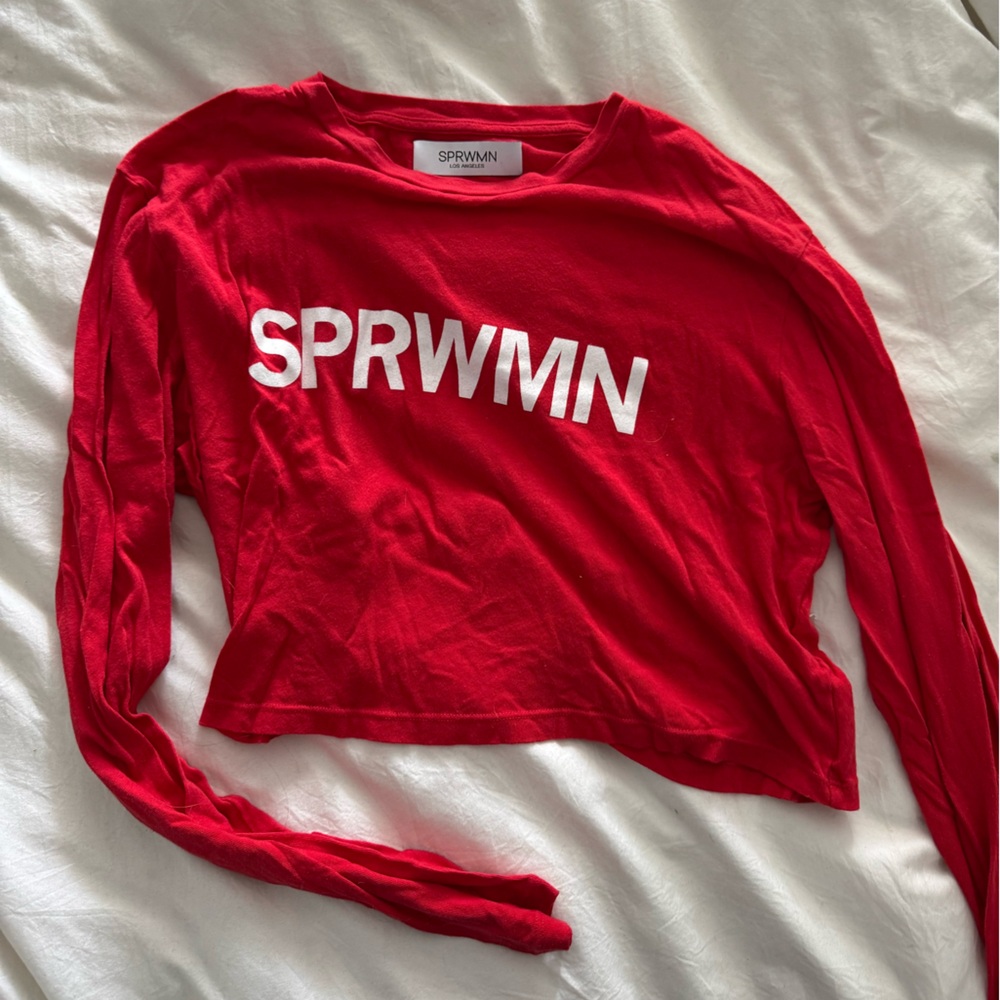 SPRWMN Red Long Sleeve